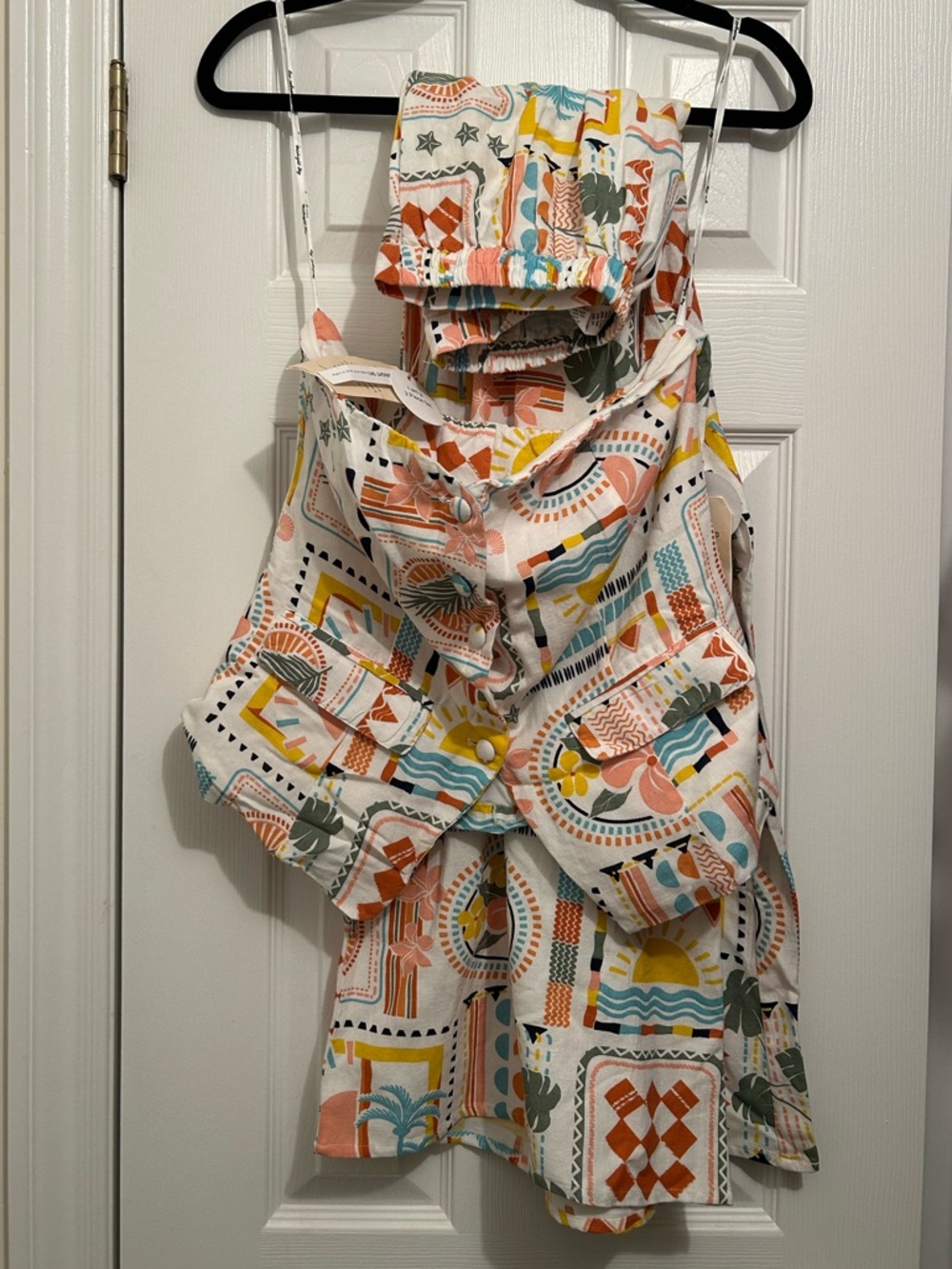 SOLD | BNWT Linen Blend Two-Piece Set